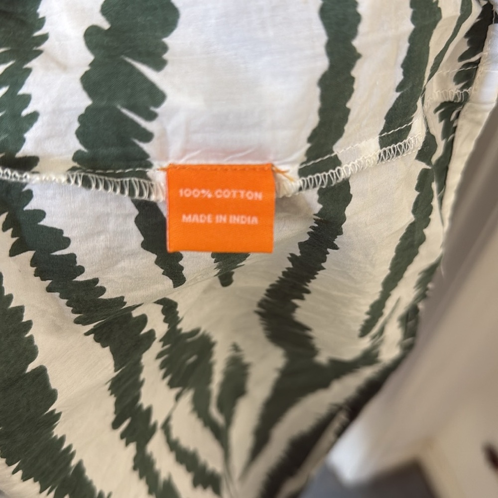 Oliphant Zebra Print Maxi Dress - Green - Picture 6 of 9